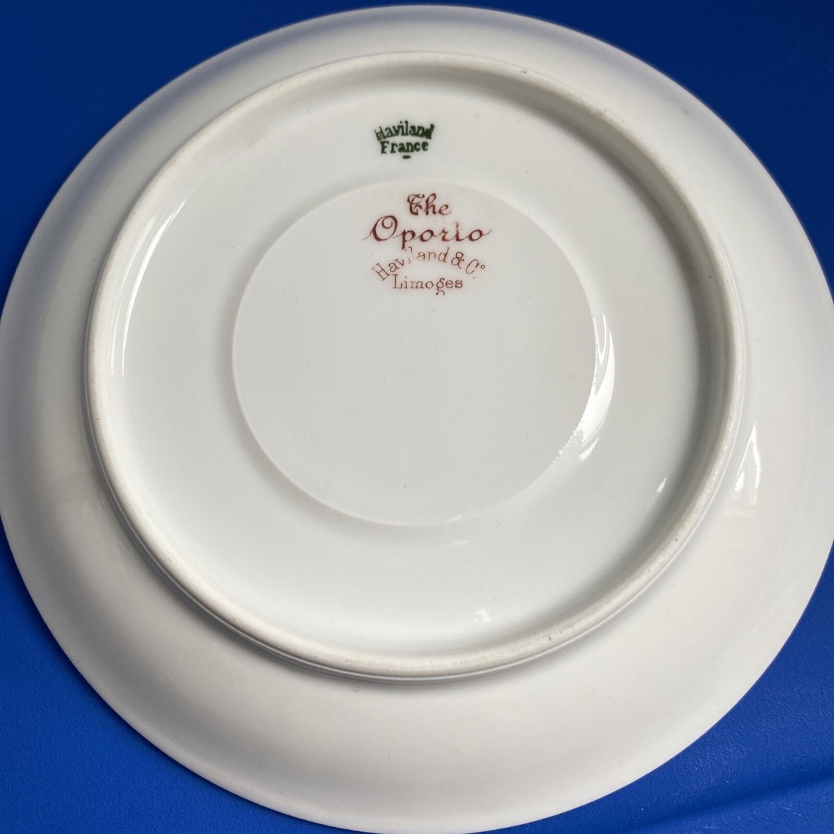 Haviland & Co. Limoges France Double Handled Tea Cup