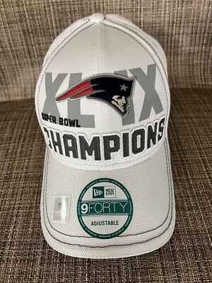 New England Patriots NFL  Super Bowl 49 XLIX Champions Collectible New Era Hat