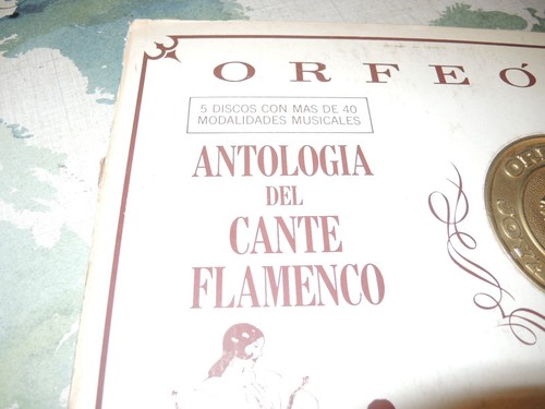 ANTOLOGIA DEL CANTE FLAMENCO VINYL LP ORFEON LP-JM-05 / 5 LP COMPILATION - Foto 6 di 10