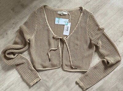 GUESS Kurz-Strickjacke, Gr. M  /  Neu    