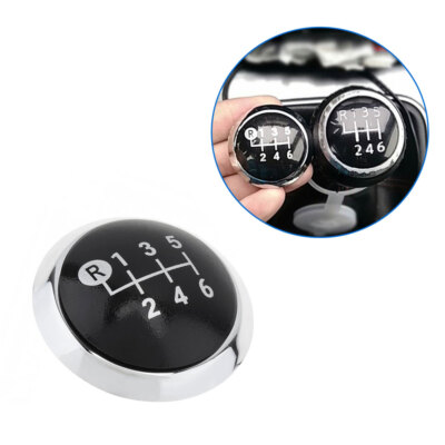 6 Speed Gear Shift Knob Cap Insert Emblem Badge Cover For  TOYOTA Corolla RAV4 
