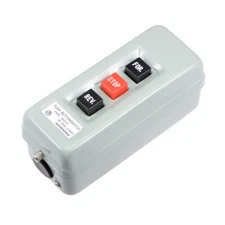 Self Locking Forward Stop Reverse Pushbutton Push Button Station 15A 2.2KW
