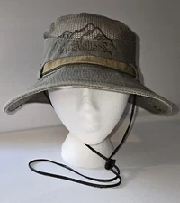 OSFA Travelers Summer  Protection Vented Hat Draw String Outdoor Camping Hiking