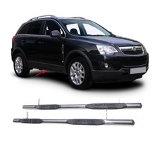 Opel Antara 2006- Stahl Seitenschweller Unterfahrschutz 2er Set