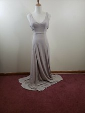 Show Me Your Mumu Jen Maxi Dress Soft Beige Sz XXS