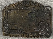 Old Truckers Never Die They Get A New Peterbilt Belt Buckle