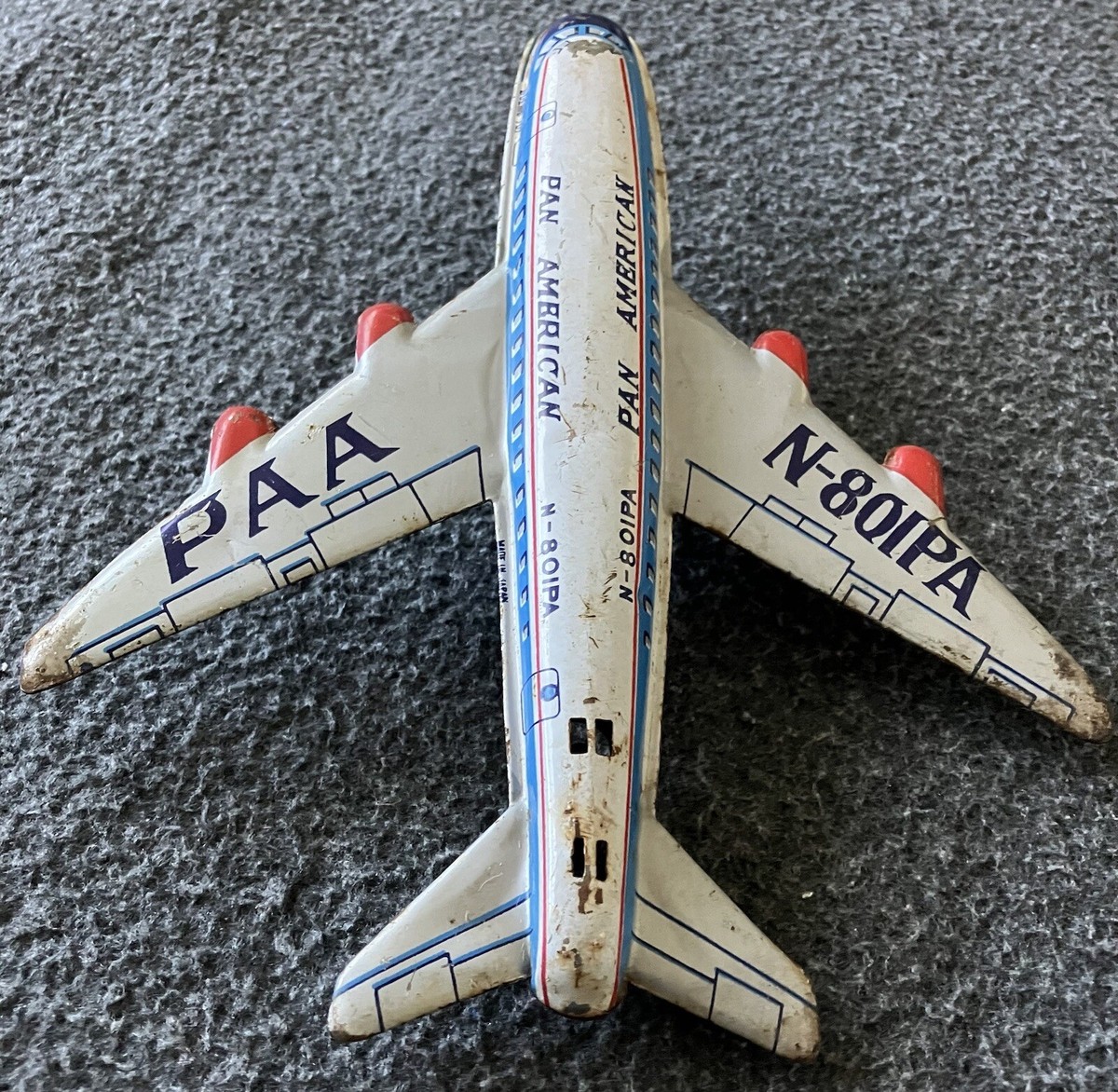 PAN AMERICAN N707PA ミニチュア Aero Mini Collector Series Pan American Boeing 707 Die Cast