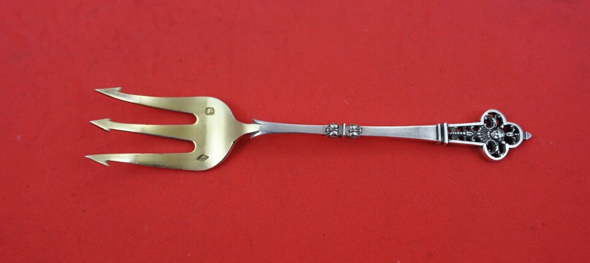 Renaissance by Christofle/Cardeilhac Sterling Pickle Fork 3-tine