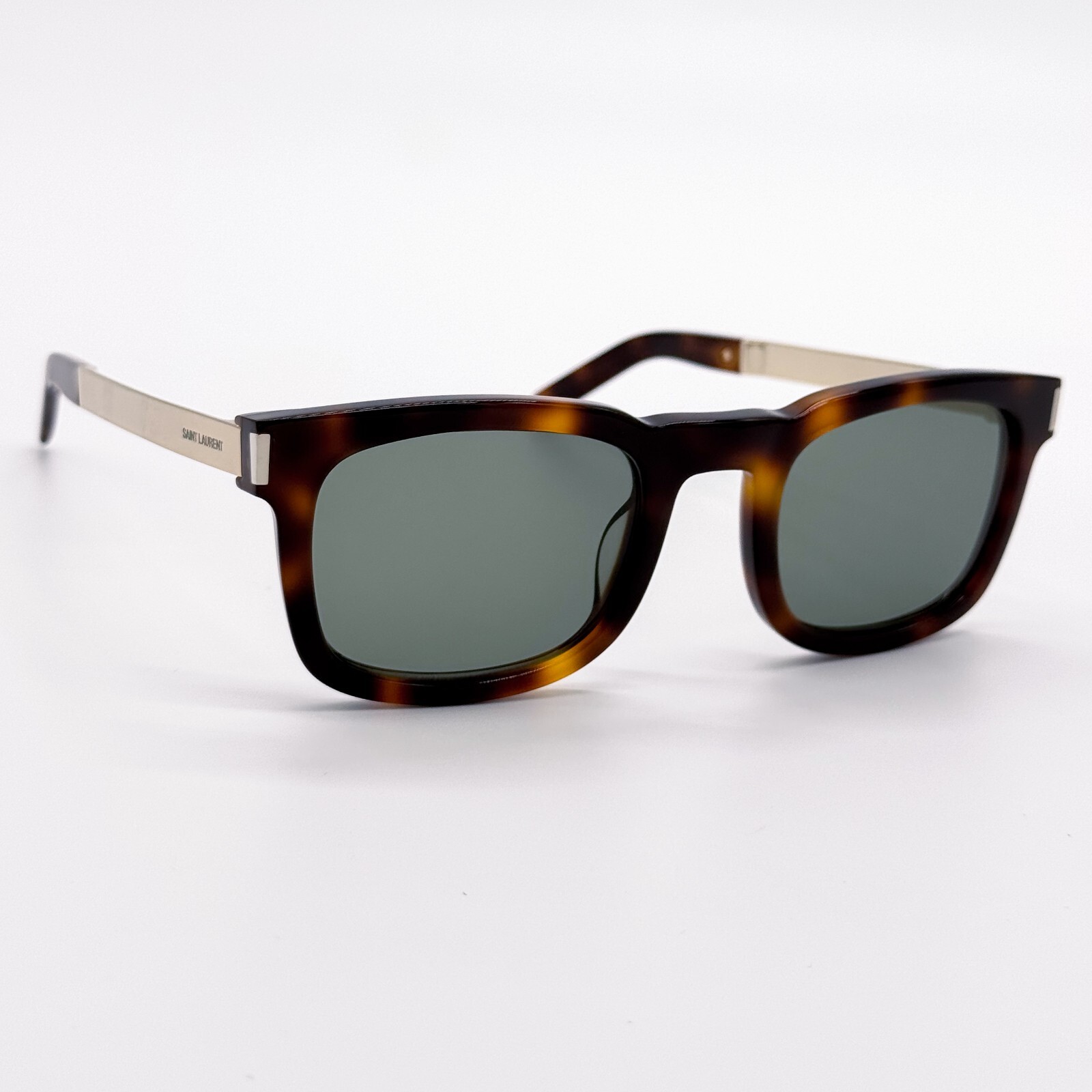 NUOVI OCCHIALI DA SOLE UOMO SAINT LAURENT SL 581 002 VERDE AVANA SAINT LAURENT SL581 002