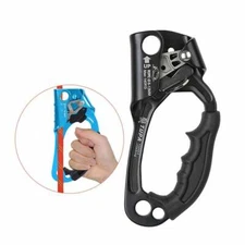 Right Hand Ascender Rock Tree Climbing Gear Professional Roping Device for 8~13m