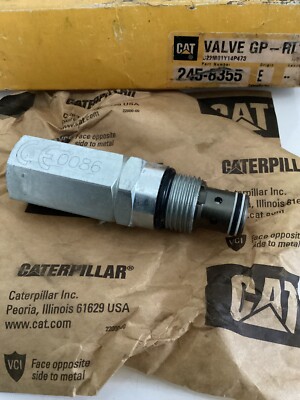 VALVE CATERPILLAR 245-8355 2458355 | eBay