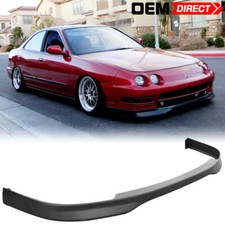 Fits 94-97 Acura Integra Tr Style Front Bumper Lip Bottom Spoiler Unpainted Pu