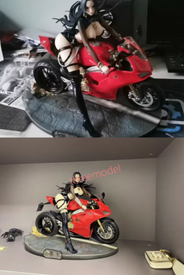 HuBen Studio 1/7 One Piece Motor Boa·Hancock Resin Statue Model In