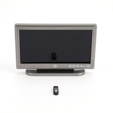 1:12TH Scale Dolls House Miniature TV Large Screen Remote Control Furniture Room