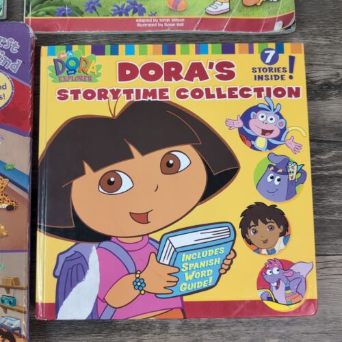 Dora The Explorer & Diego Kids Picture Books Mixed Lot Of 6 Nick Jr. HC & PB - Picture 5 of 8