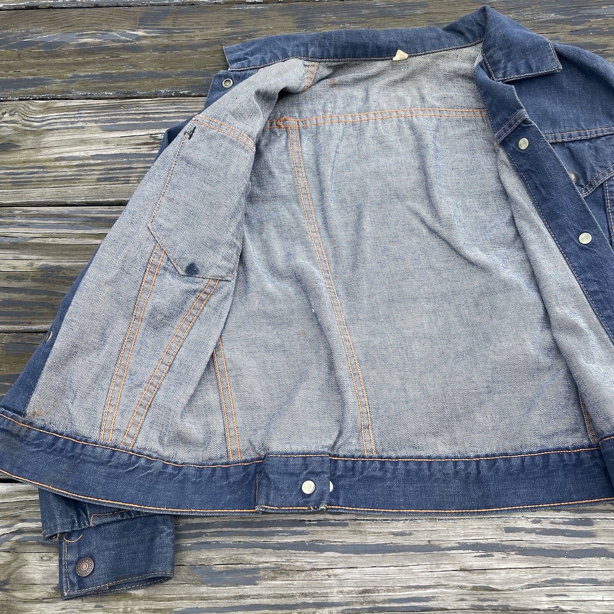 【Levi’s For Gals】ヴィンテージ ジャケット ビッグE 70s Vintage 70s Levis Big E Denim Jacket Levi's for Gals Womens