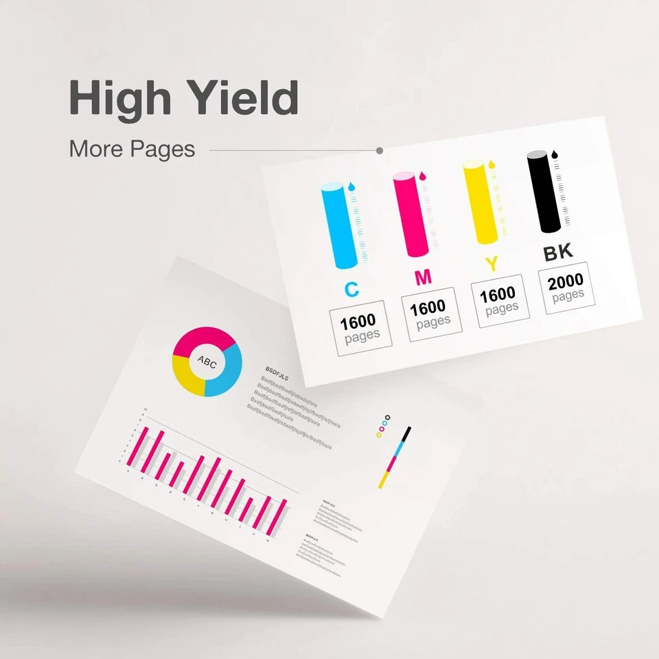 500ml BK Dye Refill Ink for Epson HP Canon Lexmark Refillable Cartridges CISS - Image 3 of 4