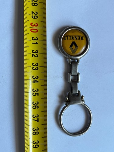 Vintage rare keychain key-ring old symbol emblem Renault cars car classic #K25 - Picture 5 of 6