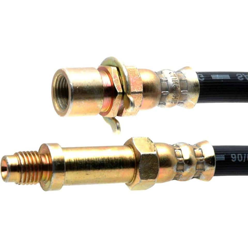 Juego de 2 mangueras de freno delanteras para panel Chevrolet C30 1960-1966 GMC 2500 1966 Foto 4 de 4