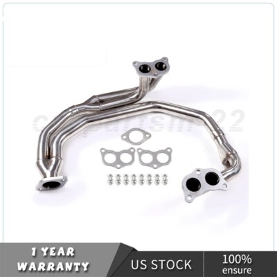 FOR 1997-2005 SUBARU IMPREZA RS 2.5L EJ25 NA RACING SS HEADER MANIFOLD EXHAUST