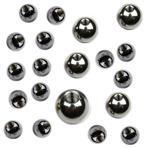 5 mm-60 mm perles en acier inoxydable écrou à tapoter écrous perles sphériques m2-m6 - Photo 1 sur 4