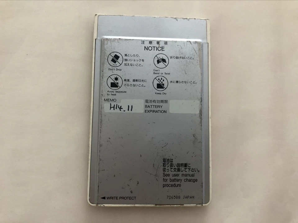 MELCARD  MITSUBISHI 8MB   SRAM Card  MF38M1-9VDAG01( no battery) - Image 2 of 4