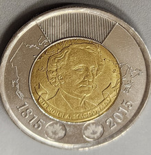 1815-2015 CANADA TWO 2 DOLLARS JOHN A. MACDONALD TOONIE COIN