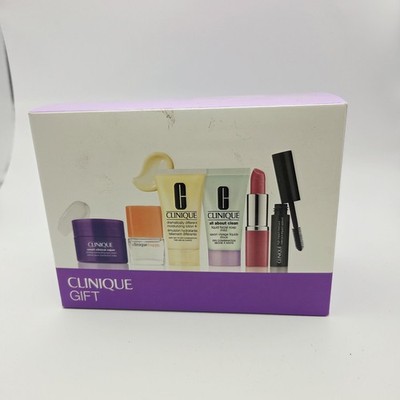 Clinique 6-Pc. Skincare Makeup Gift Set - Happy Perfume - Smart Eye Cream