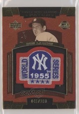 2004 Sweet Spot Classic All-Star/World Series Logo 200 /200 Don Larsen Patch 2u3