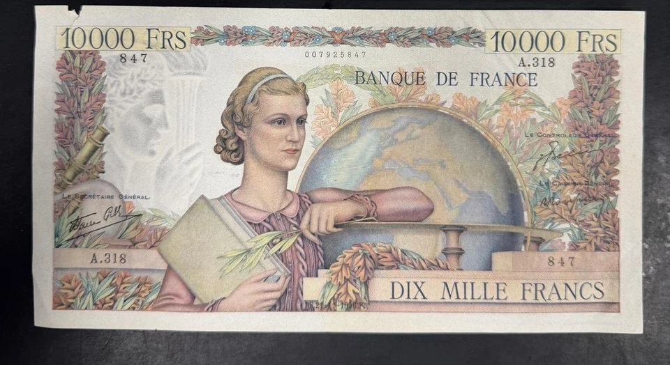 11090-3 - 10000 Francs Génie Français 21/11/1946 - TTB - Photo 1/2