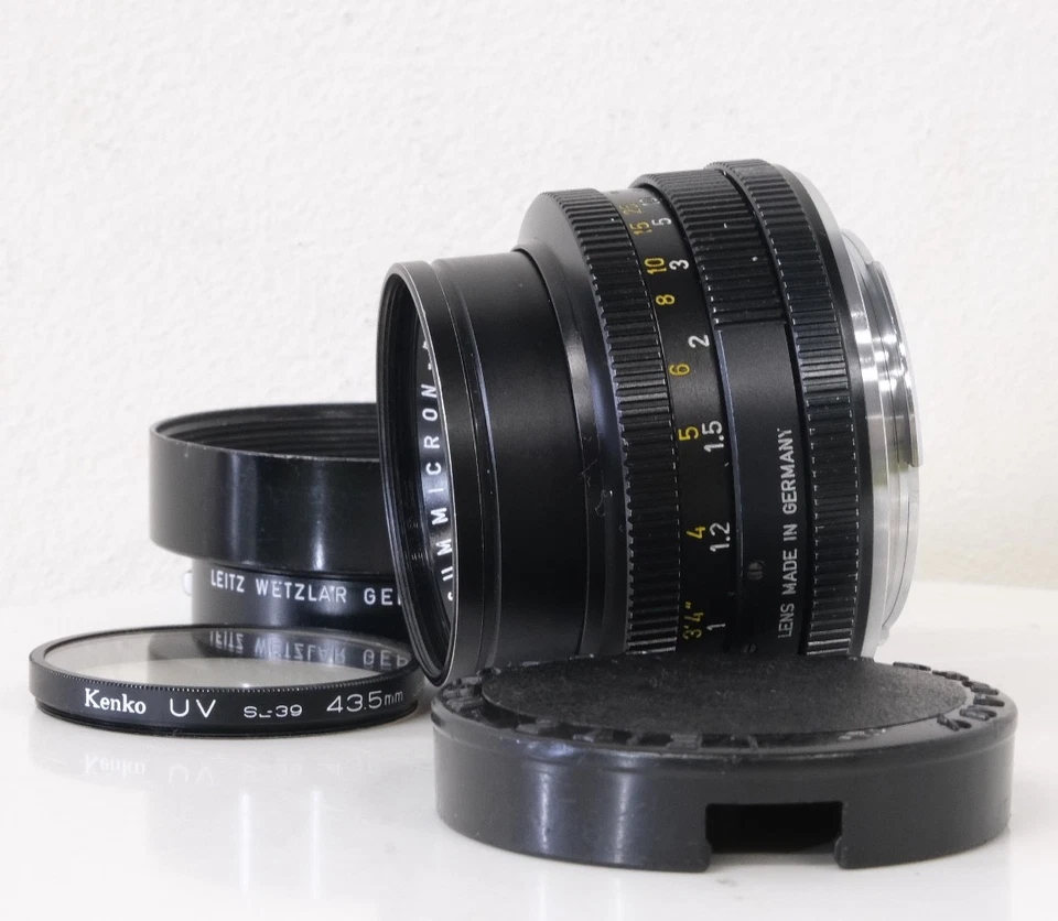 Read [Almost MINT w/Hood] Leica Summicron R 50mm f/2 35mm SLR MF Lens From JAPAN - Image 2 of 4