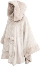 Wearable Blanket Hoodie Oversized Sweatshirt Hooded Snuggies For Women Adult ...