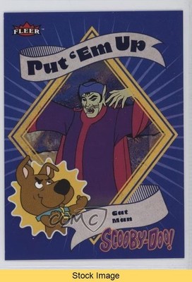 2024 Fleer Scooby Doo Put 'em Up! Stickers Cat Man #23 READ gy2
