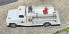 VINTAGE 1959 TONKA TOYS PRESSED STEEL WHITE SUBURBAN PUMPER FIRE TRUCK