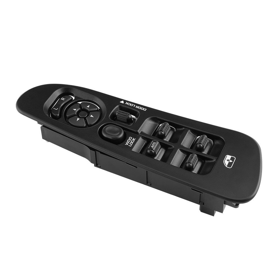 Window Switch Bezel Cover For 2002-2010 Dodge Ram 1500/2500/3500 Crew Cab - Taupe Slate Gray Pair