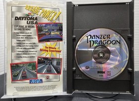 Panzer Dragoon (Sega Saturn, 1995) CIB w/Registration