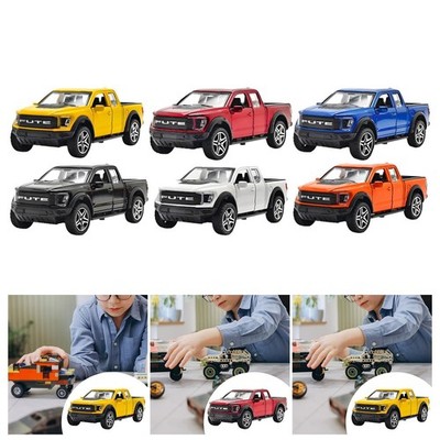 1/36 Pickup Truck stabiles Rollenspiel realistisches Gussauto Modell Ornament Legierung