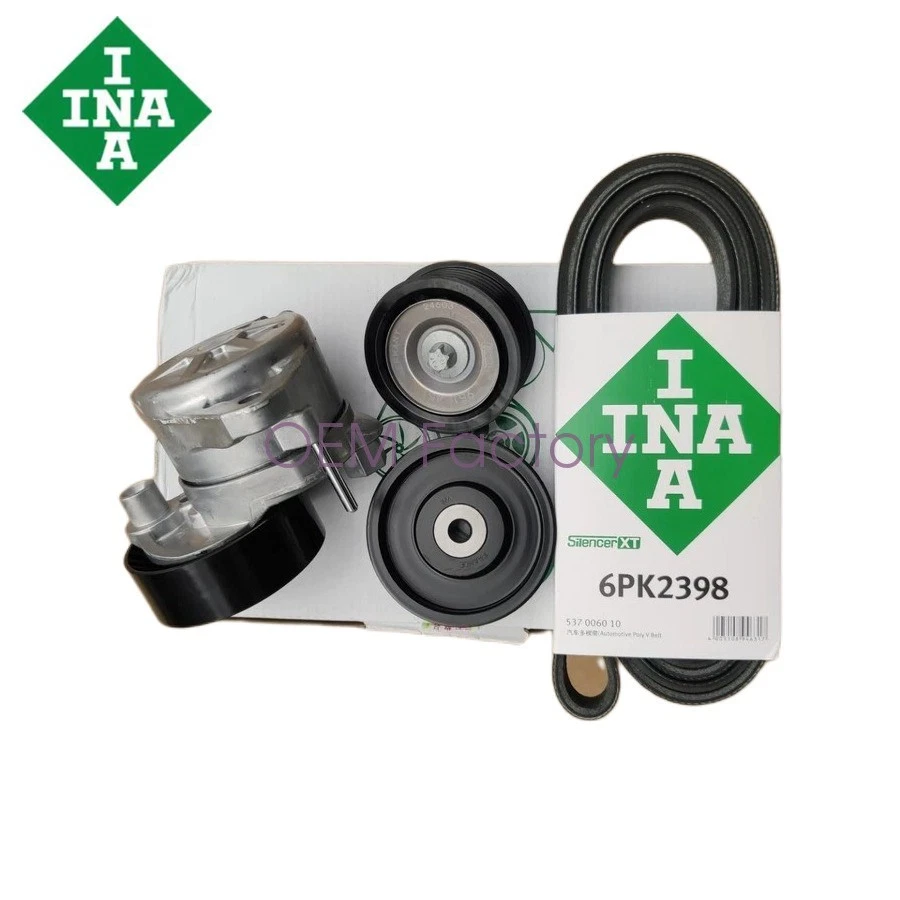 272 200 00 70 OEM INA Belt Tensioner Kit for Mercedes C350 E350 C300 CLK350 Foto 2 de 4