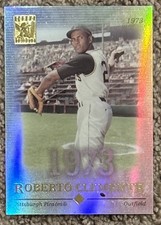 Roberto Clemente Refractor 2004 Topps 1973 Tribute Hall of Fame #50 HOF 