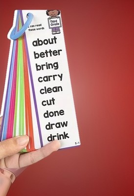 220 Sight Words Waterproof Double-Sided Educational Reading Toy Ages 4-7