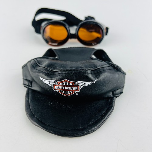 Harley Davidson Mini Biker Hat and Doggles