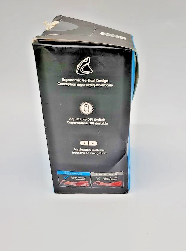 Ratón ergonómico vertical Adesso iMouse E1 Foto 4 de 4