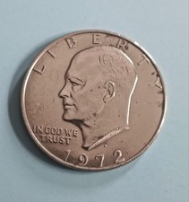 US Eisenhower Dollar 1972-D &ndash; Riesige 1-Dollar-M&uuml;nze (Denver) mit sch&ouml;nem Glanz