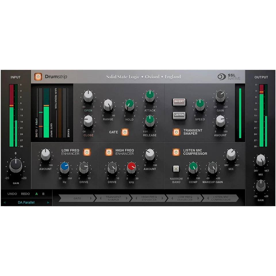 Solid State Logic Software Band Bundle - Guitarstrip, Vocalstrip 2, Drumstrip - Image 3 of 4