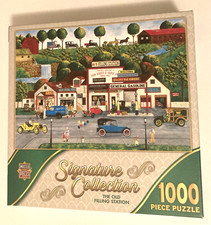 MASTER PIECES Signature Collection- The Old Filling Station - 1000 Piece Puzzle