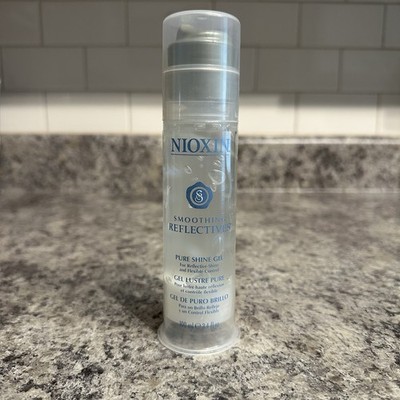 Nioxin Smoothing Reflectives Pure Shine Gel Hair Discontiued VTG HTF 95% Full