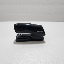 Bostitch Heavy Duty Stapler 40 Sheet Cap No Jam Compact Half Strip Black NOB