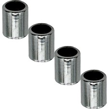 Metal Chrome Sleeves For Snap In Valve Stem Pack Of 4