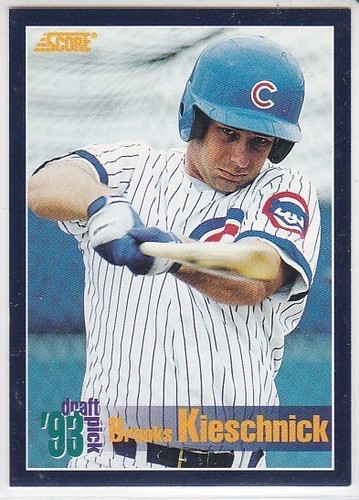 1994 Score Brooks Kieschnick #517 card