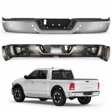 Chrome Rear Bumper2009-2018 Dodge Ram 1500 2010-12 2500 3500 Wsensorhole Used